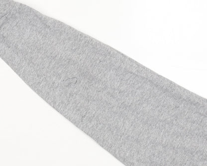 Vans Men's Grey Crew Neck Long Sleeve T-Shirt Small