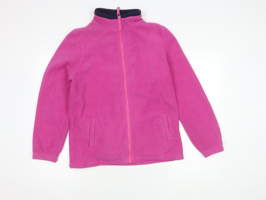 Gelert Women's Pink Full Zip Fleece Jacket M
