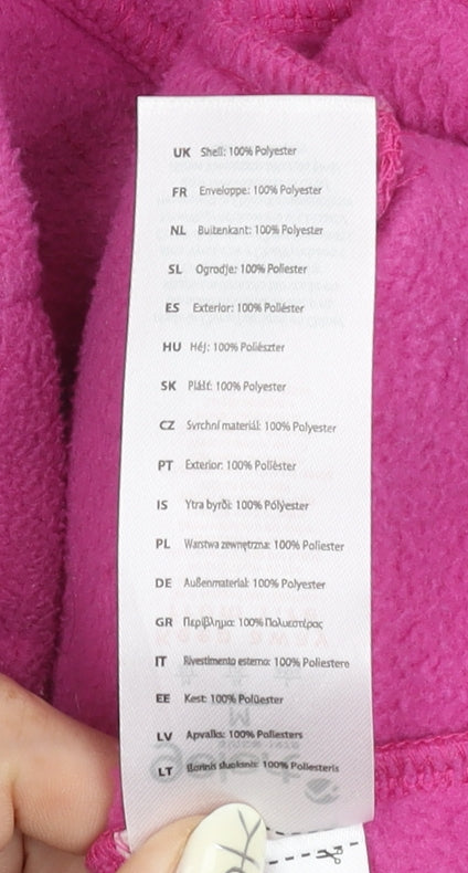 Gelert Women's Pink Full Zip Fleece Jacket M