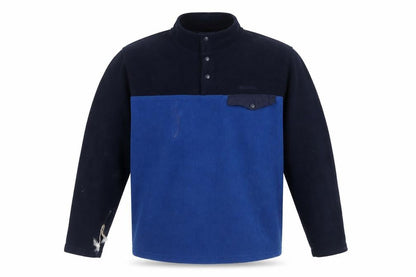 Mens UK Size XL Mountain Warehouse Blue Henley Sweatshirt