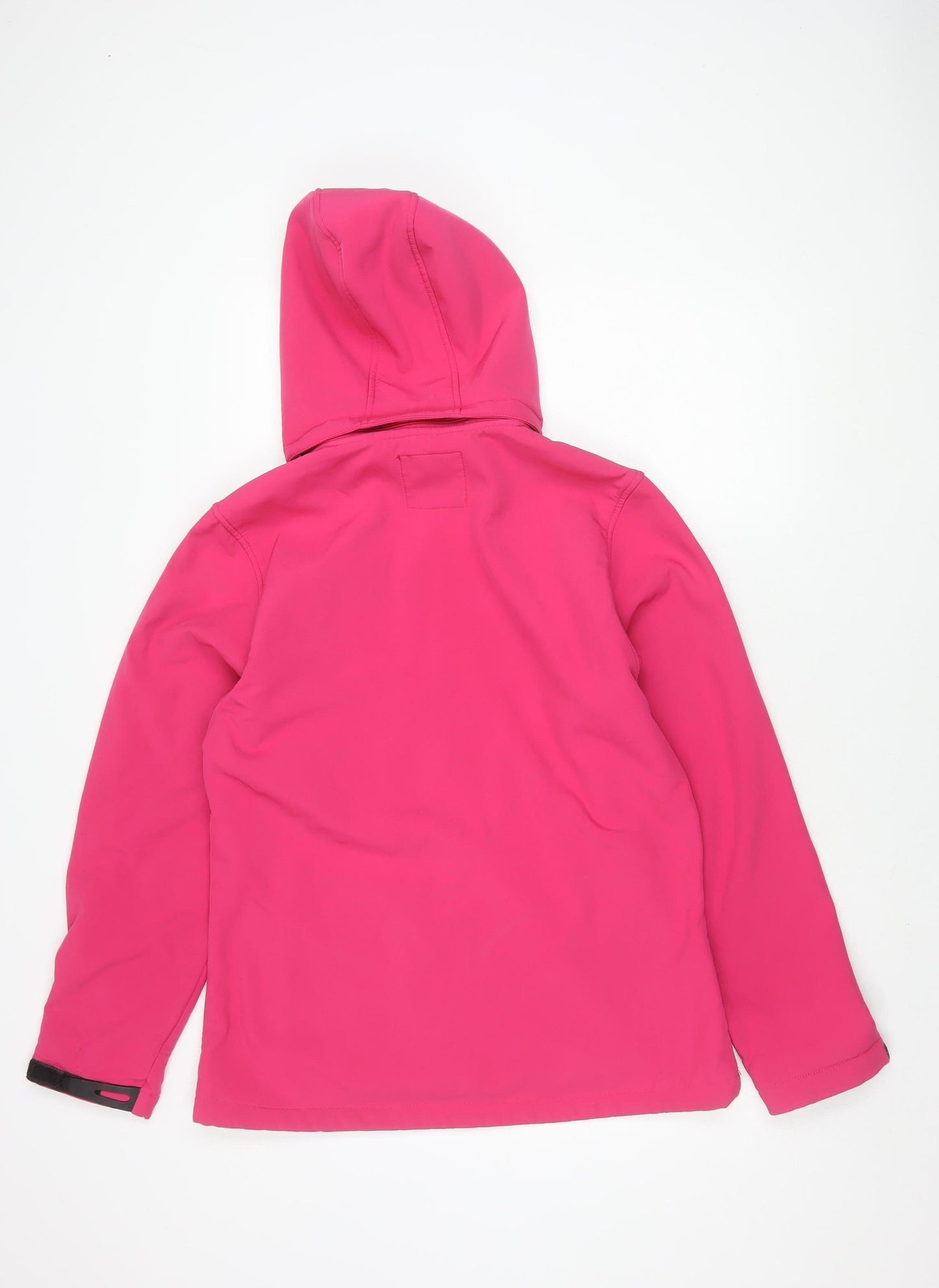 WeiHong Women's Pink Softshell Hooded Jacket 2XL