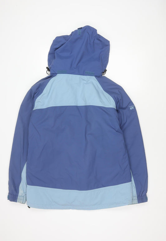 Womens UK Size L Lowe Alpine Blue Rain Coat