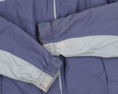 Womens UK Size L Lowe Alpine Blue Rain Coat