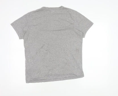 Unisex Adults UK Size M Levi's Grey Basic T-Shirt