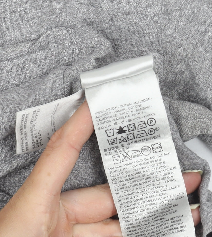Unisex Adults UK Size M Levi's Grey Basic T-Shirt