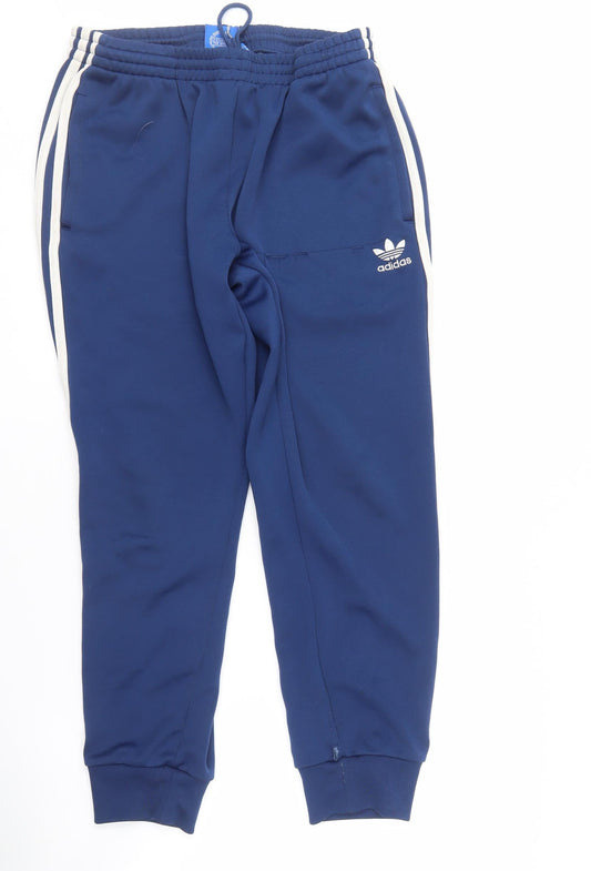 Adidas Men's Blue Jogger Trousers L