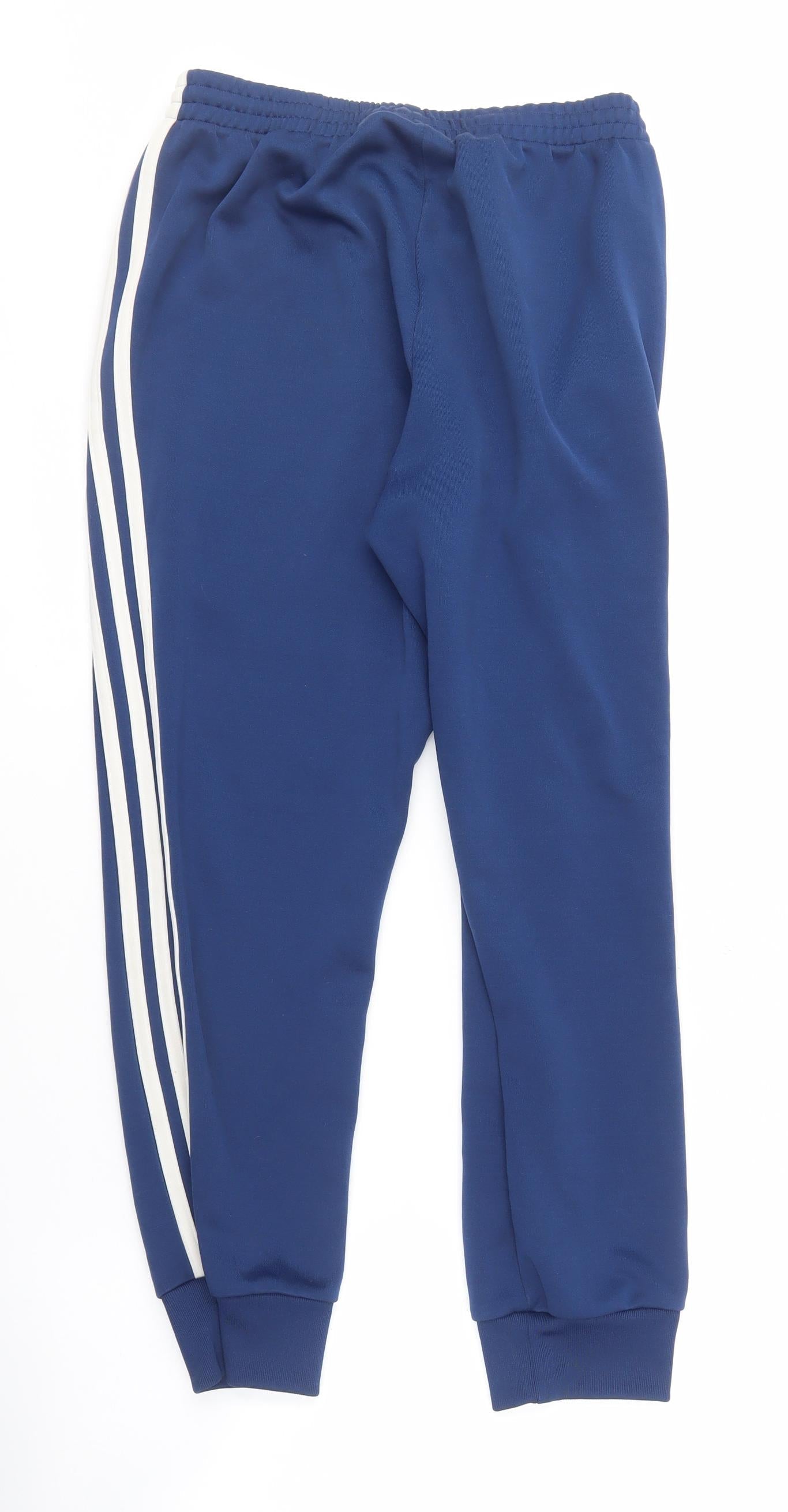 Adidas Men's Blue Jogger Trousers L