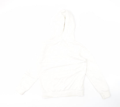 Champion Girls White Hoodie, 9-10 Years, Pullover Style