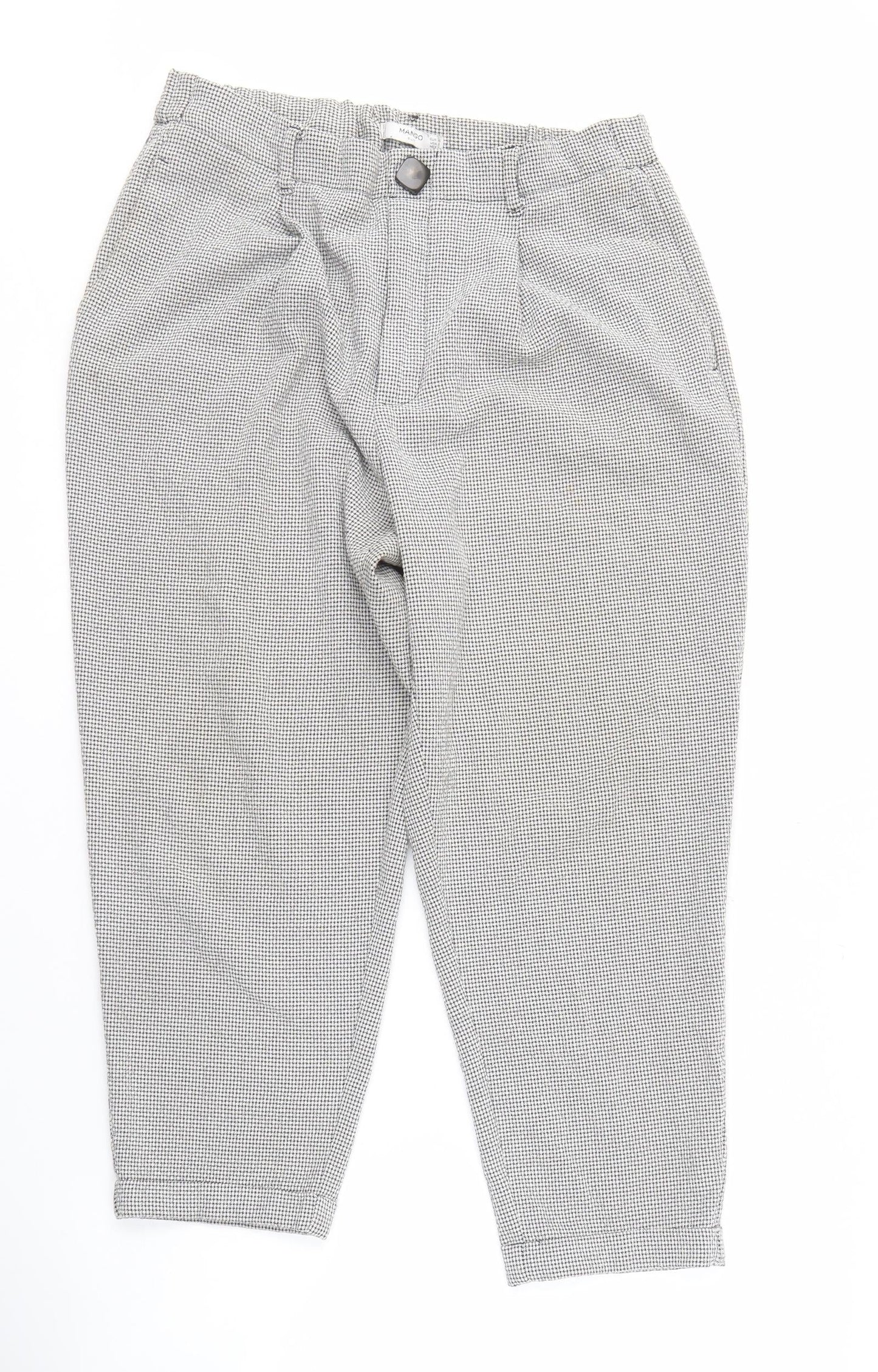 Mango Women's Multicoloured Trousers, Size 12