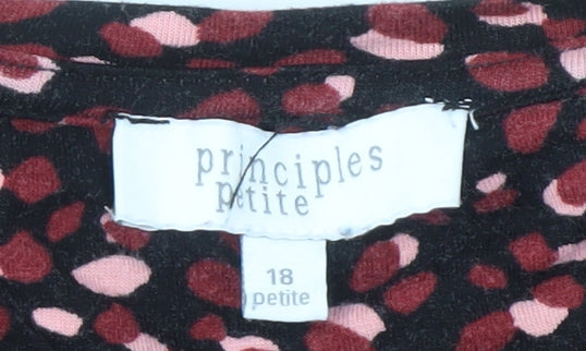 Womens UK Size 18 Petite Principles Multicoloured  Blouse