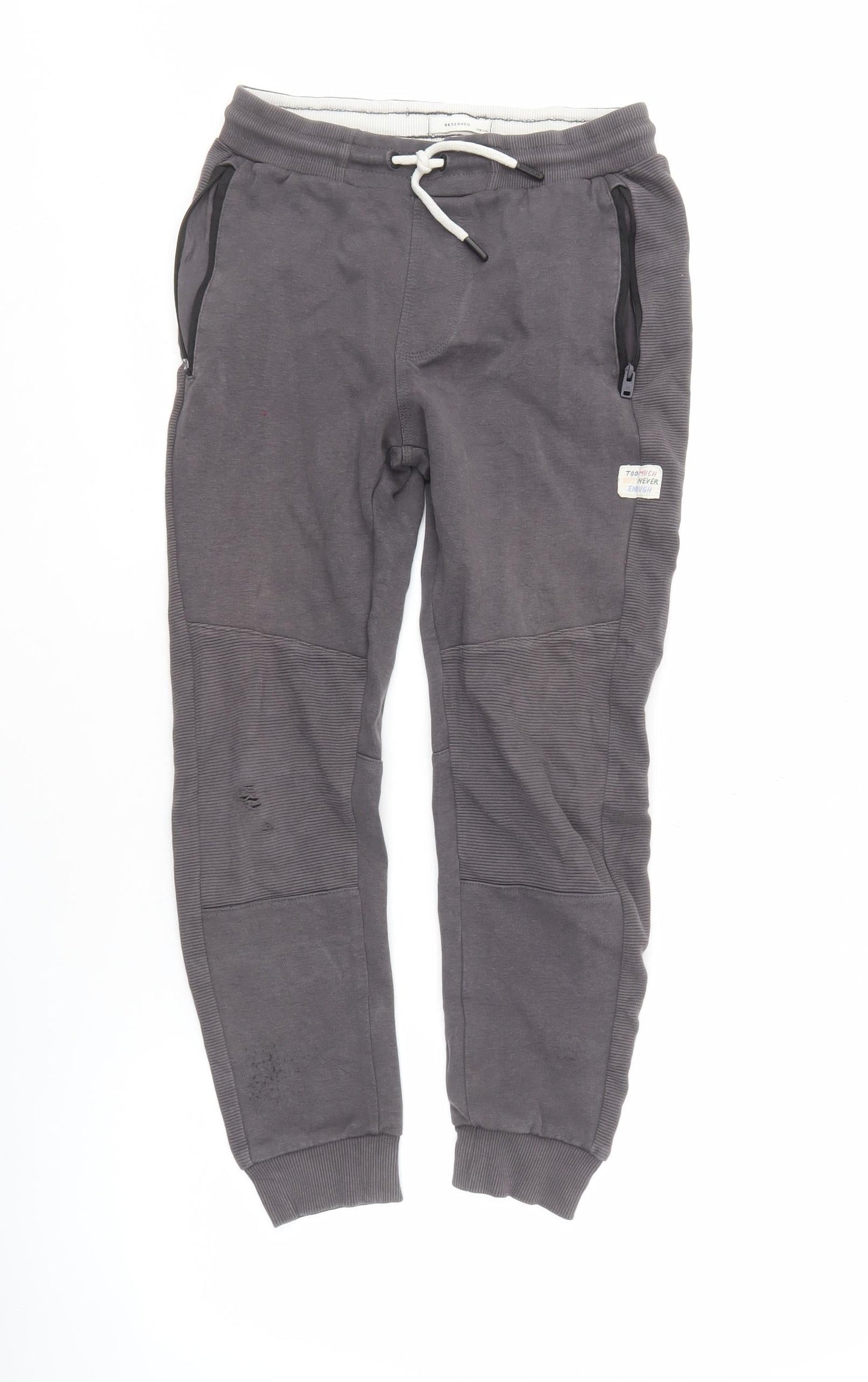 Reserved Boys Grey Jogger Trousers 14