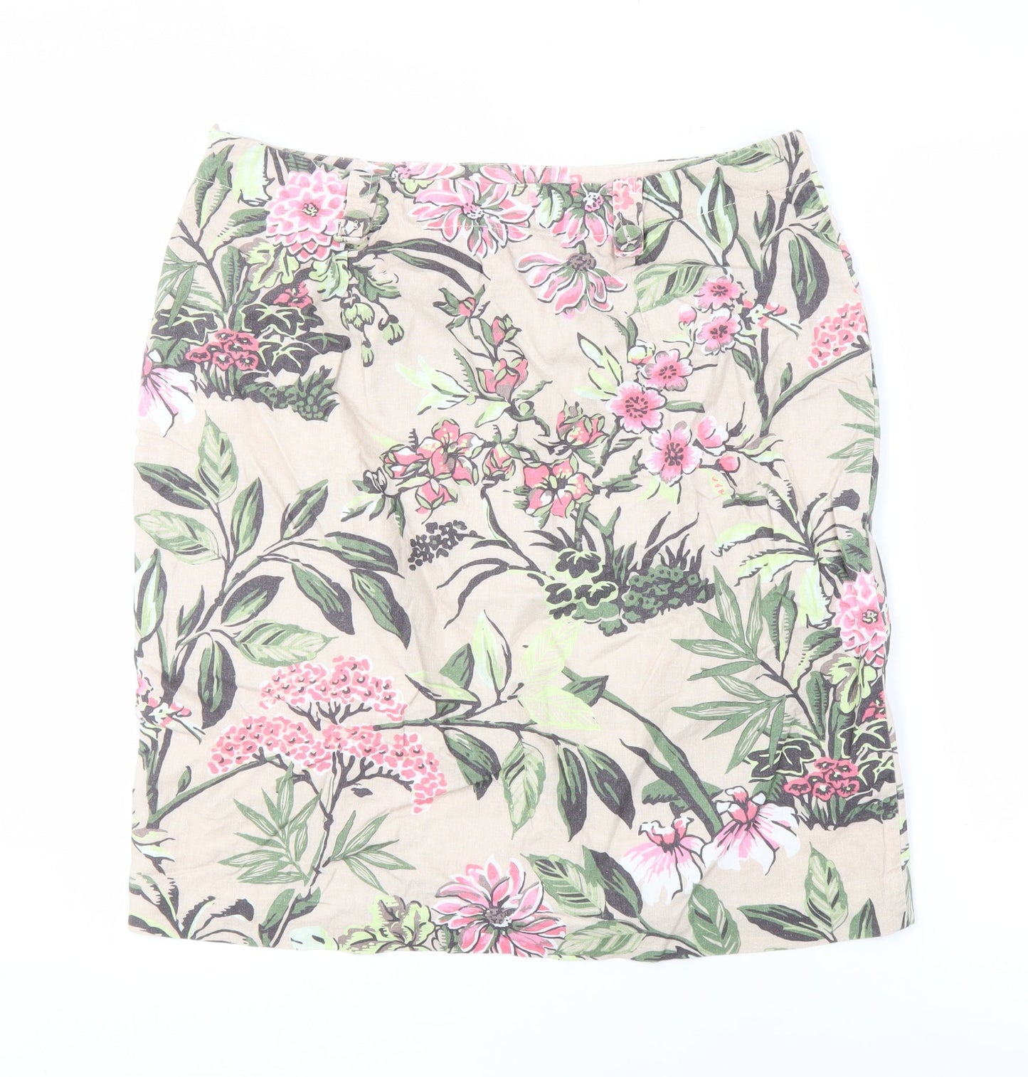 Laura Ashley Women's Floral Pencil Skirt, Size 14