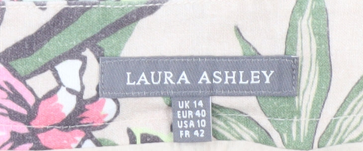 Laura Ashley Women's Floral Pencil Skirt, Size 14