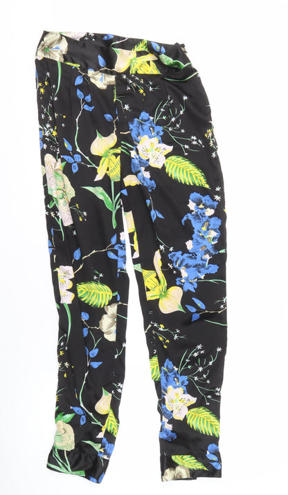 Womens UK Size M VILA   Black Trousers