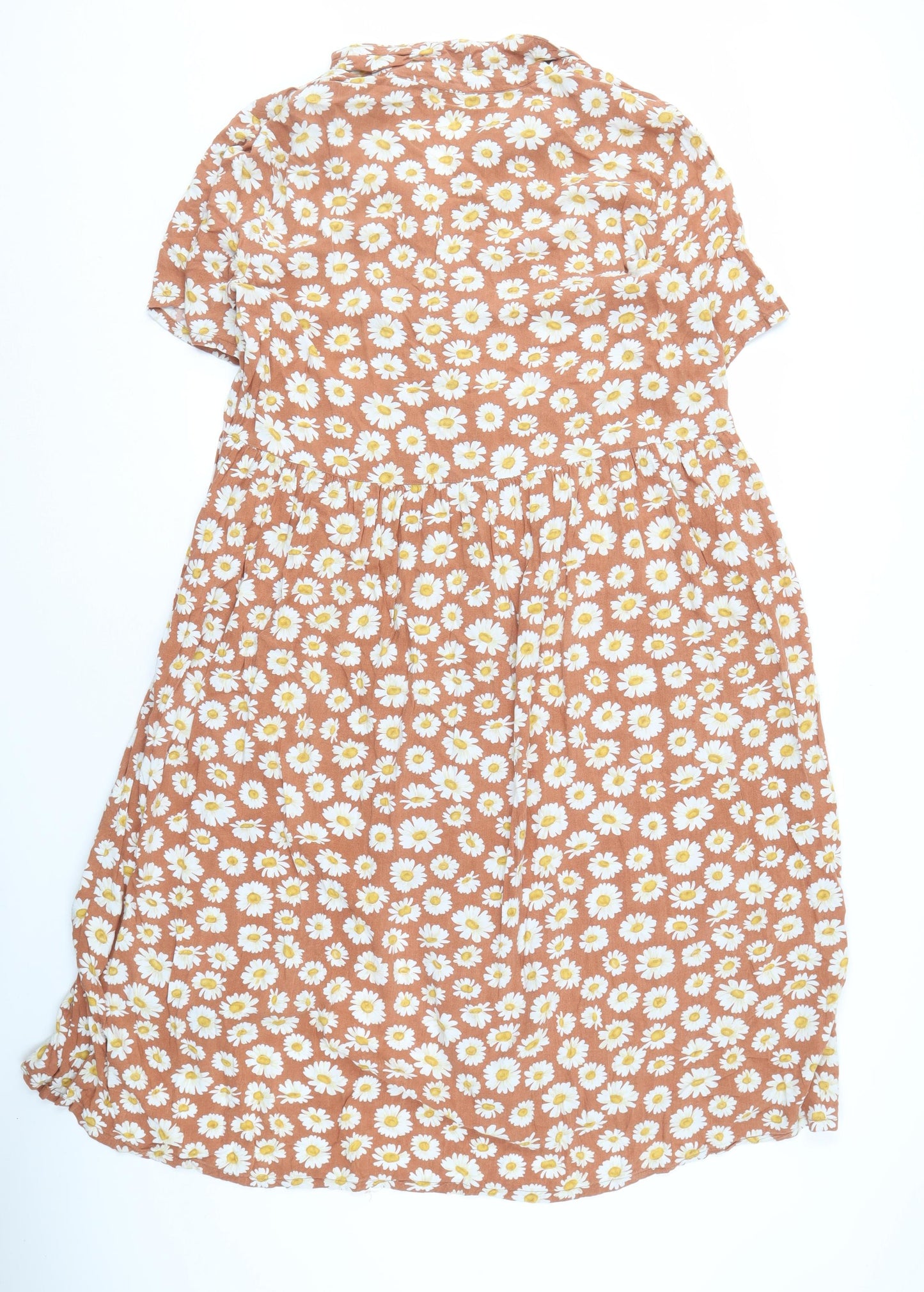 Monki Women's Multicoloured Floral Dress M