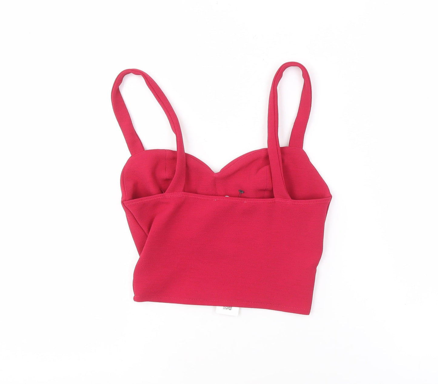 Womens UK Size S Zara Red Camisole Tank