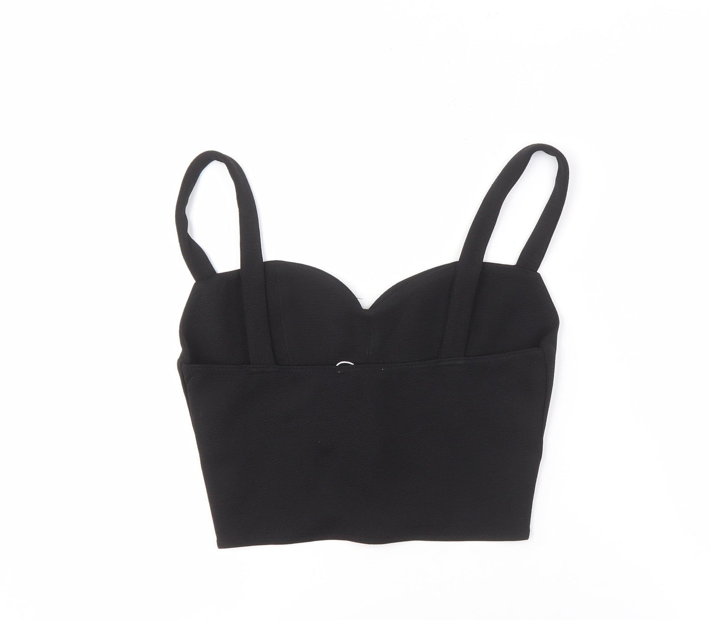 Womens UK Size M Zara Black Camisole Tank