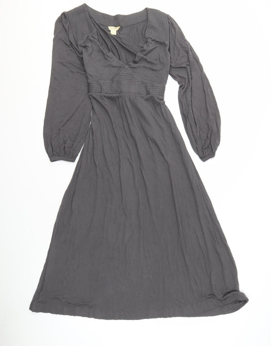 Monsoon Women's Grey A-Line Dress Size 10