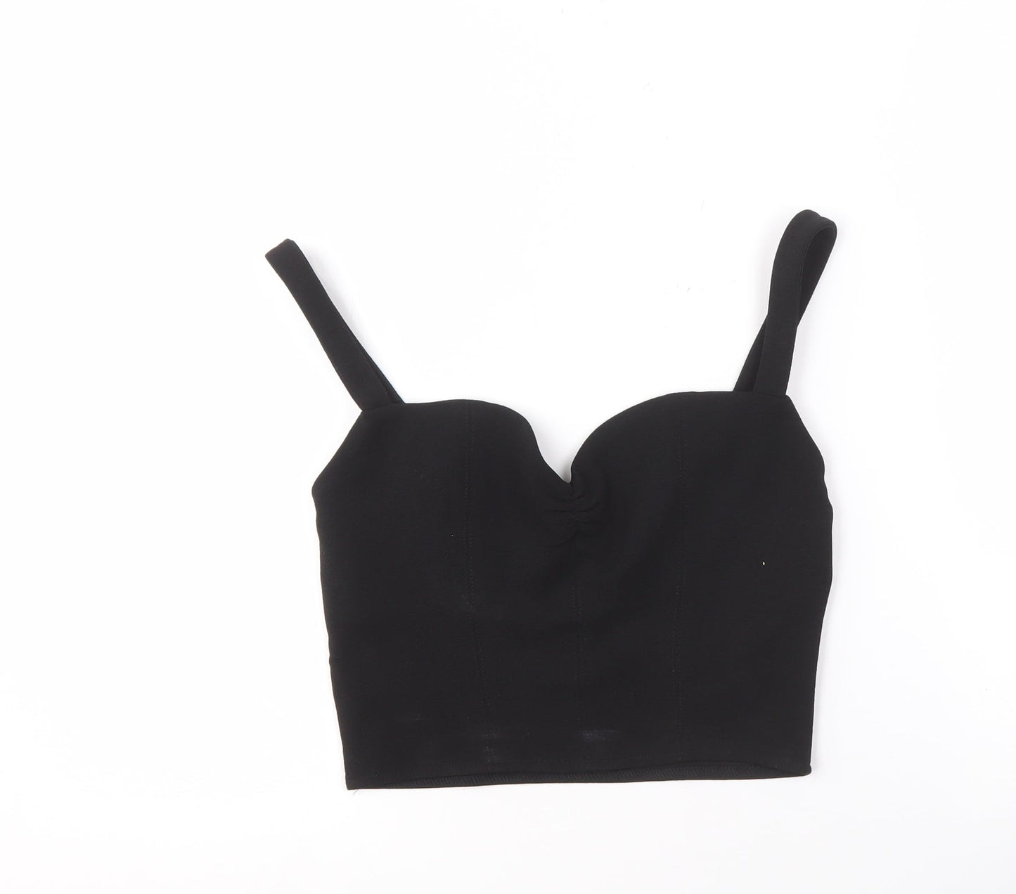 Zara Women's Black Camisole Knit Top - M