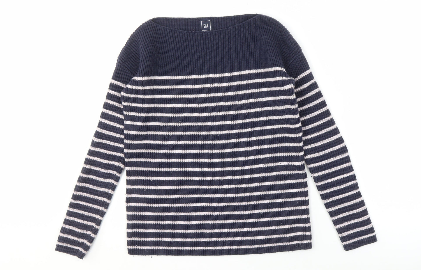 Womens UK Size S Gap Blue Pullover Jumper