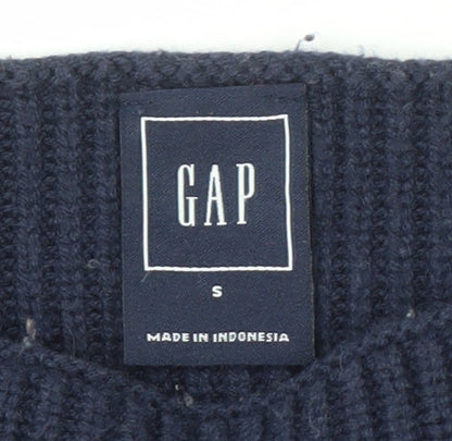 Womens UK Size S Gap Blue Pullover Jumper