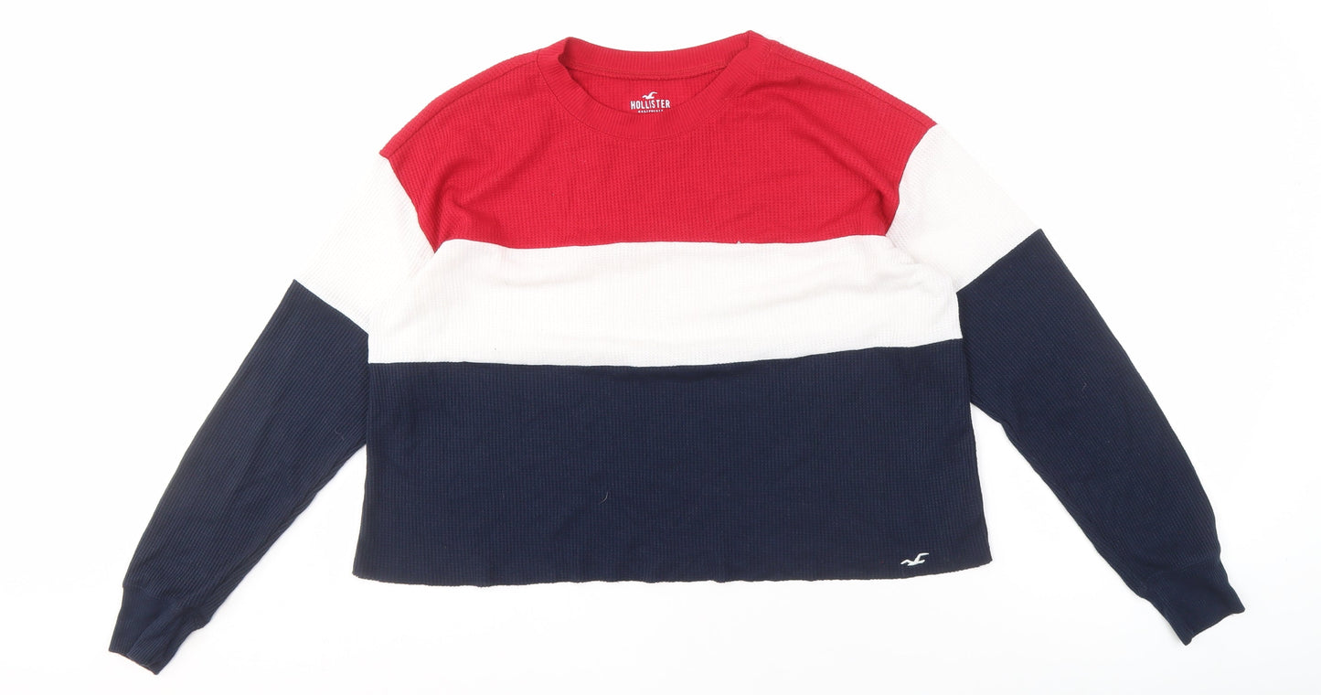 Hollister Unisex Multicolour XS Knit Top