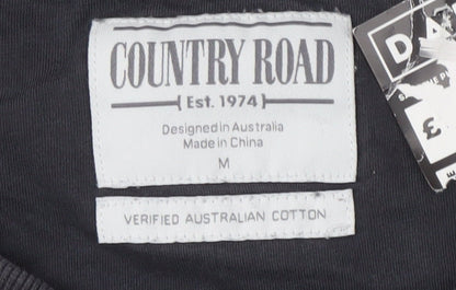 Country Road Men's Black Pullover Sweatshirt M