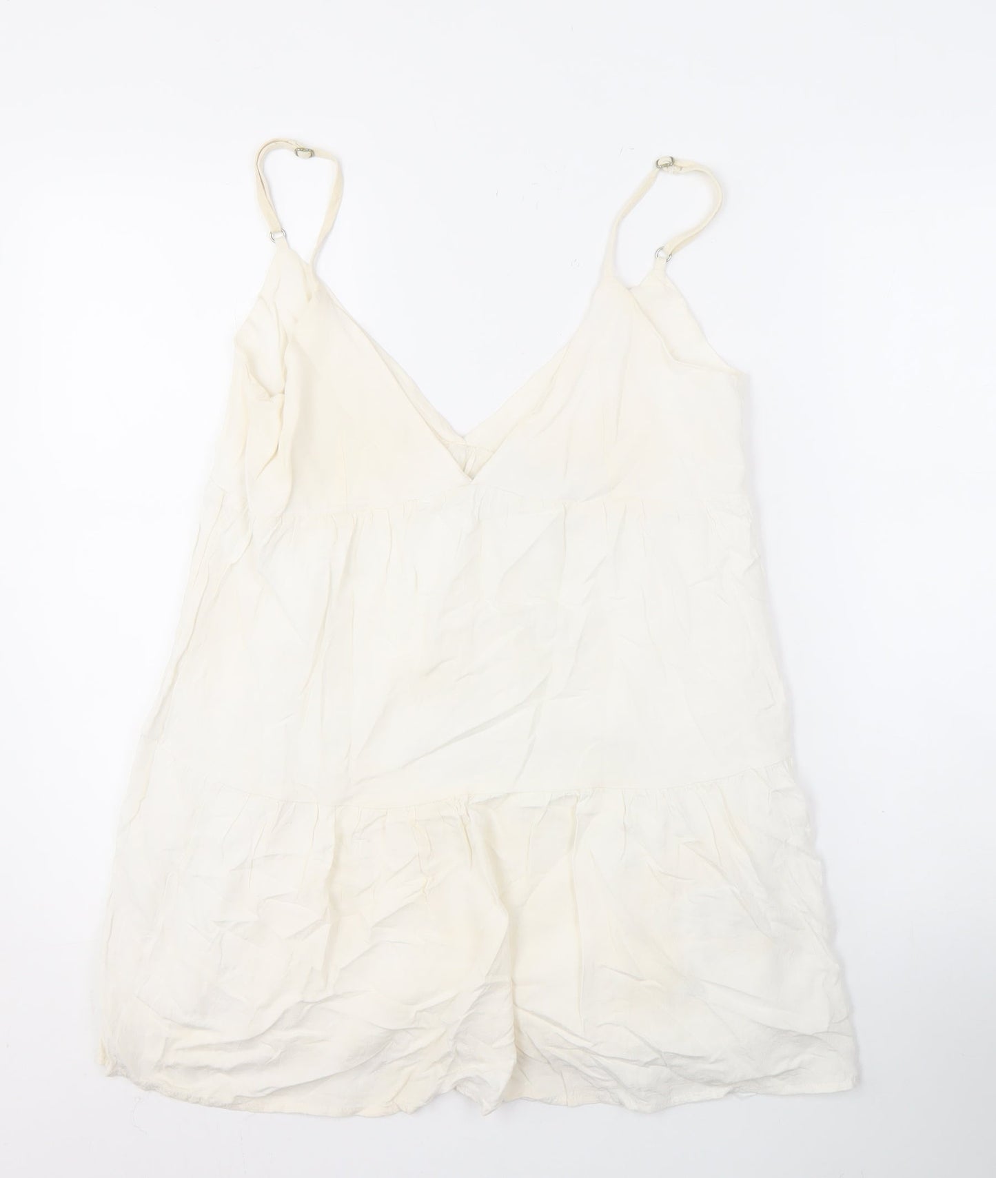 Rhythm Women's Ivory Camisole Tank Top Size 12