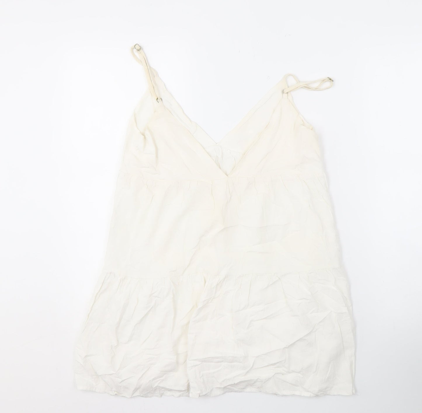 Rhythm Women's Ivory Camisole Tank Top Size 12