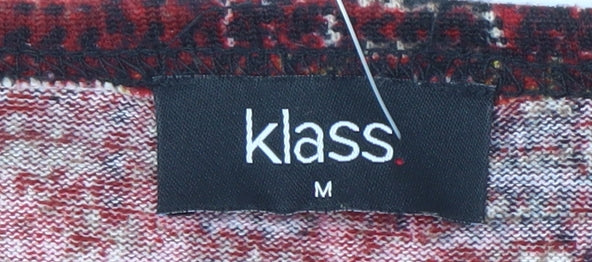 Klass Women's Multicoloured Geometric Pullover, M
