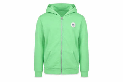 Teens UK Size XL Converse Green Full Zip Hoodie
