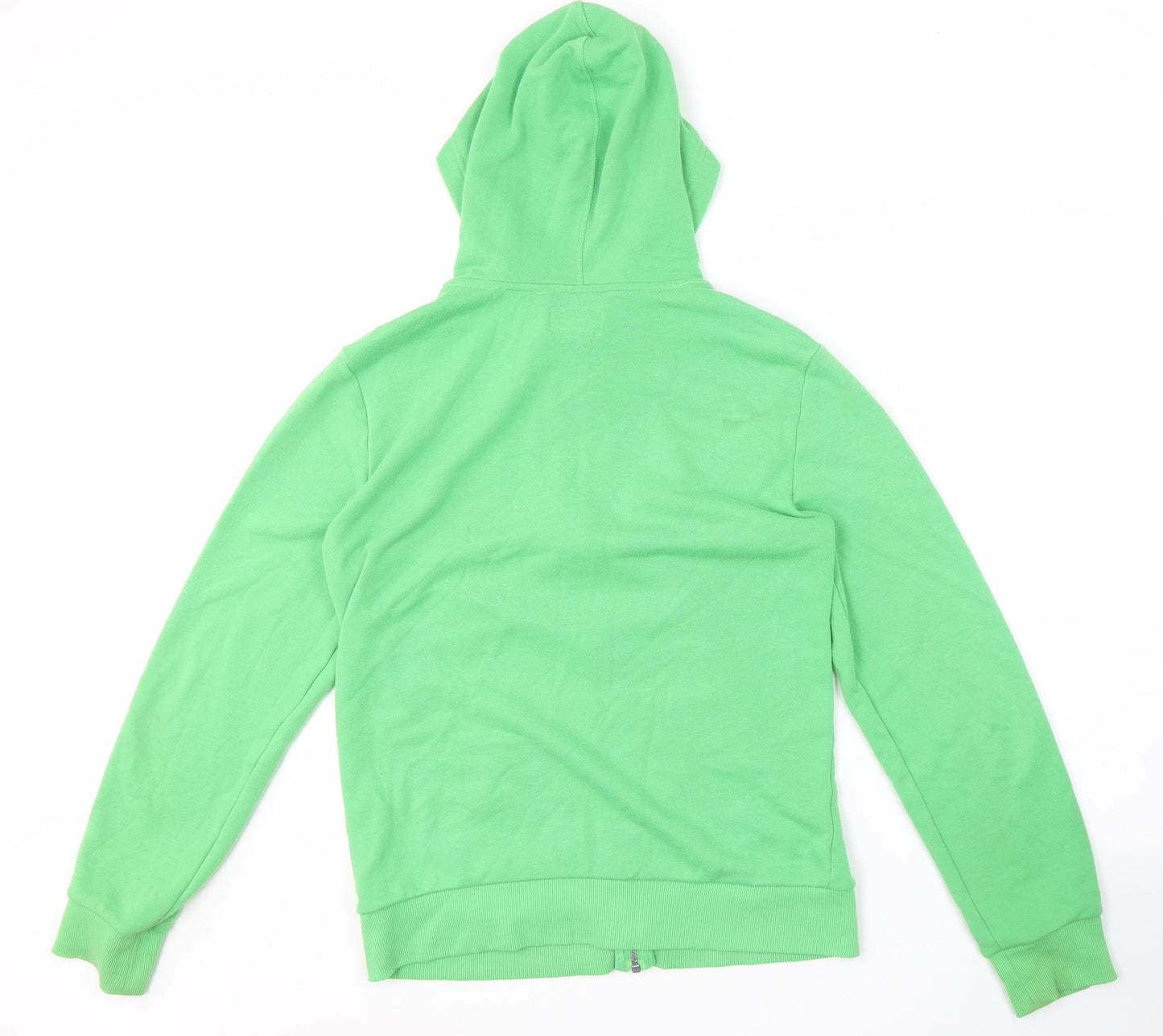 Teens UK Size XL Converse Green Full Zip Hoodie
