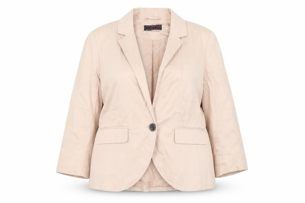 Womens UK Size 18 New Look Regular Beige Blazer