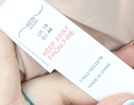 New Look Women’s Beige Blazer Size 18