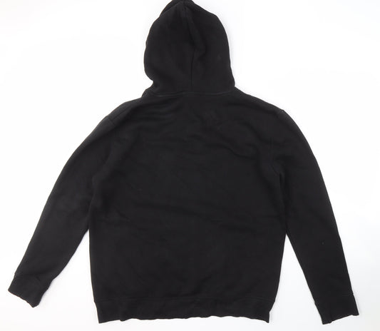 Umbro Men's XL Black Pullover Hoodie - Logo Accent