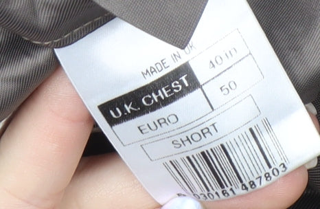 Mens UK Size 40 Principles Regular Grey Suit Jacket