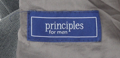 Mens UK Size 40 Principles Regular Grey Suit Jacket