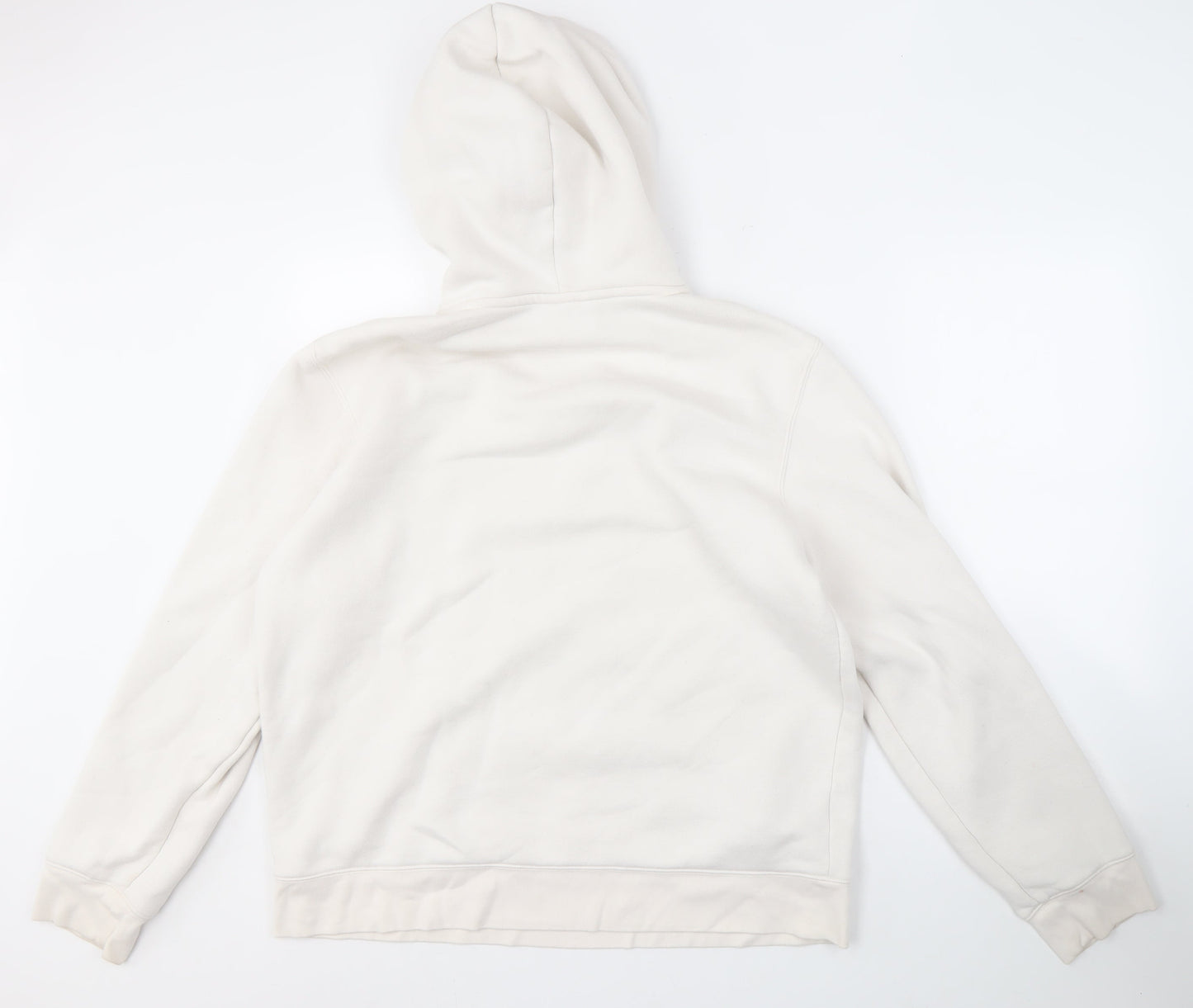 MNG Men's Ivory Pullover Hoodie, 2XL, Regular Fit