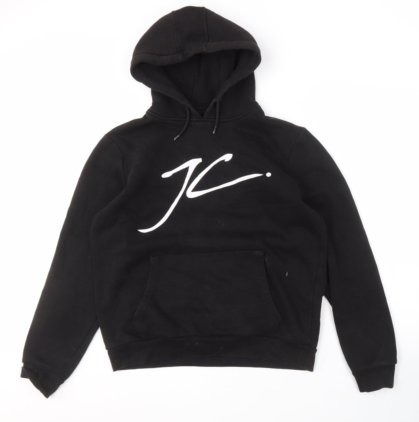 Mens UK Size M Jameson Carter Black Pullover Hoodie