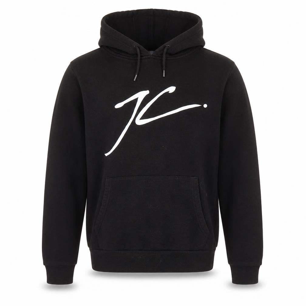 Mens UK Size M Jameson Carter Black Pullover Hoodie