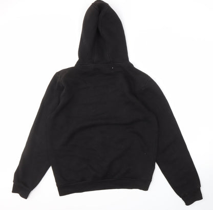 Mens UK Size M Jameson Carter Black Pullover Hoodie