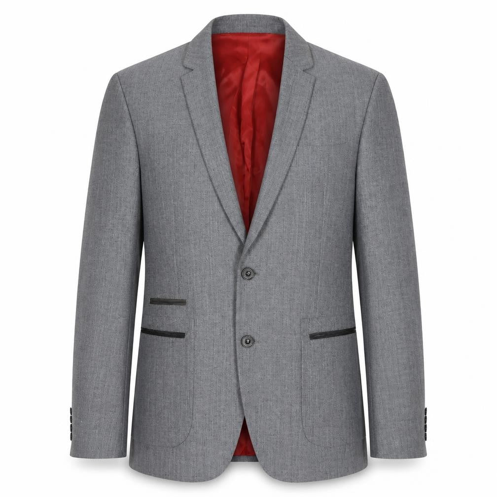 Mens UK Size 40 Zara Man Regular Grey Suit Jacket