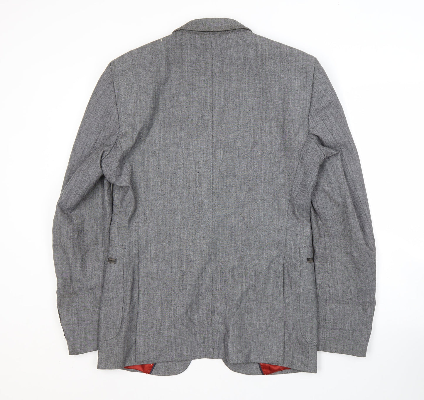 Mens UK Size 40 Zara Man Regular Grey Suit Jacket