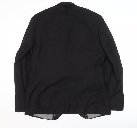 White Label Men's Black Formal Blazer 42 Regular