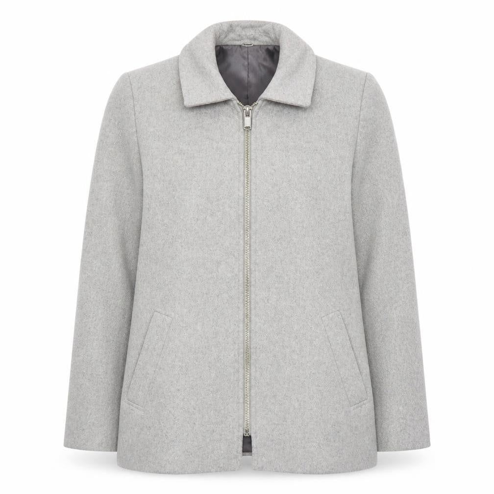 Womens UK Size 8 River Island Grey Basic Jacket