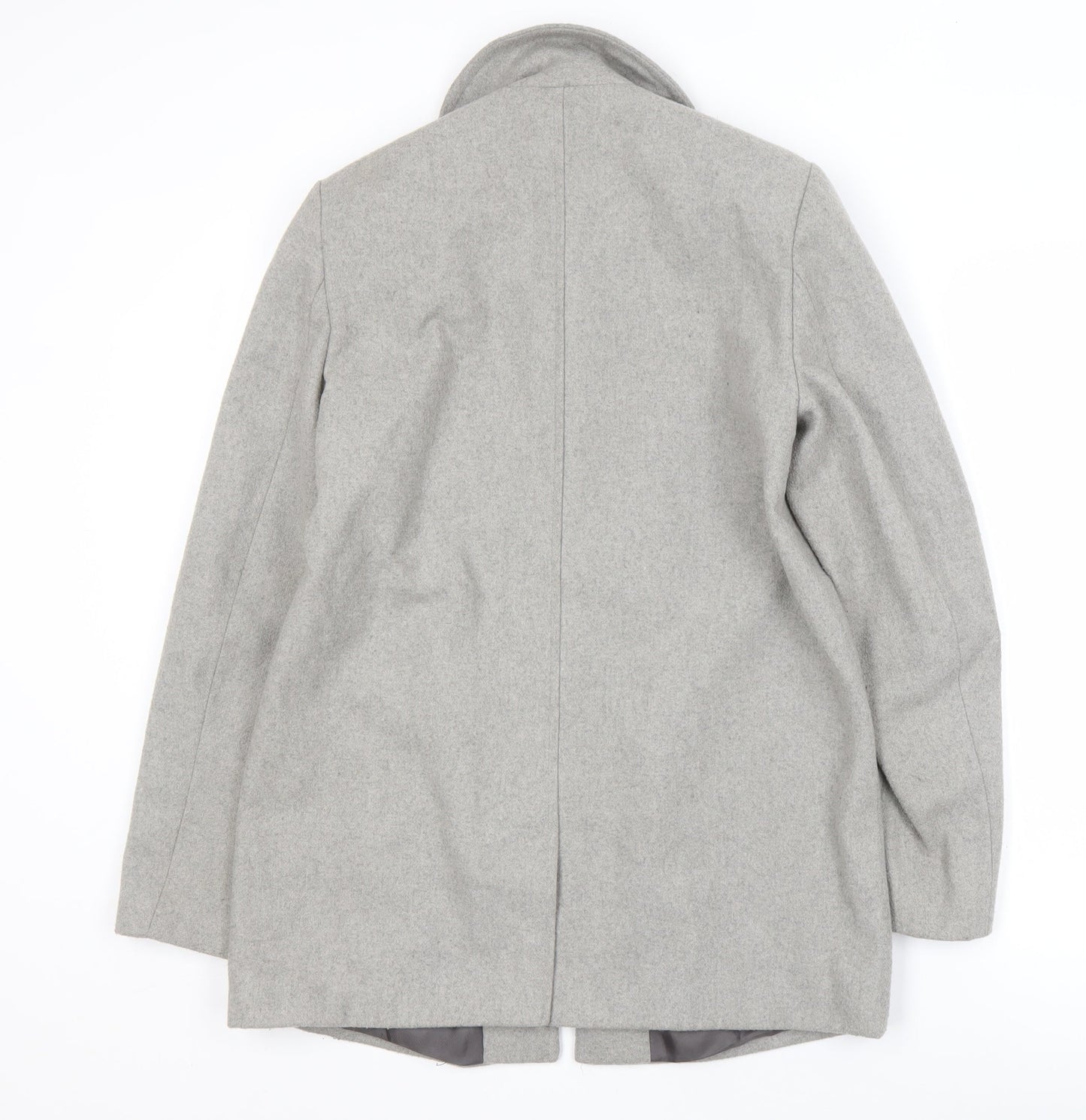 Womens UK Size 8 River Island Grey Basic Jacket