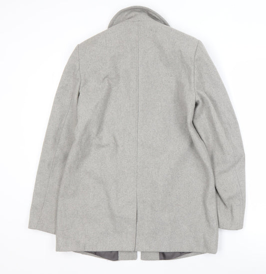 Womens UK Size 8 River Island Grey Basic Jacket