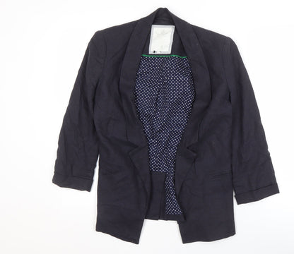 White Stuff Women’s Blue Polka Dot Blazer