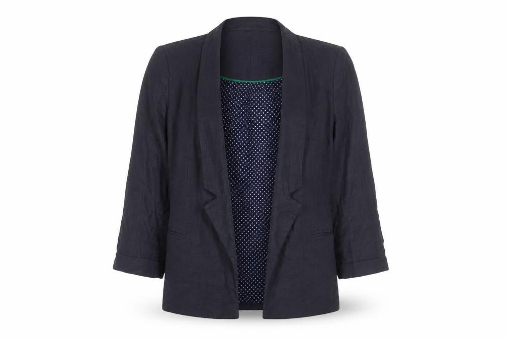 Womens UK Size 8 White Stuff  Blue Blazer