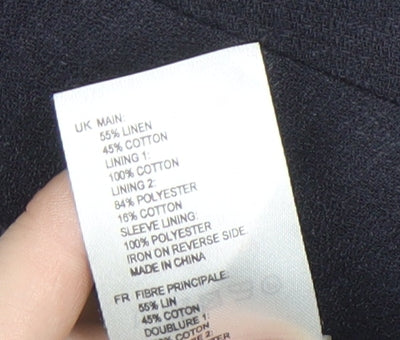 White Stuff Women’s Blue Polka Dot Blazer